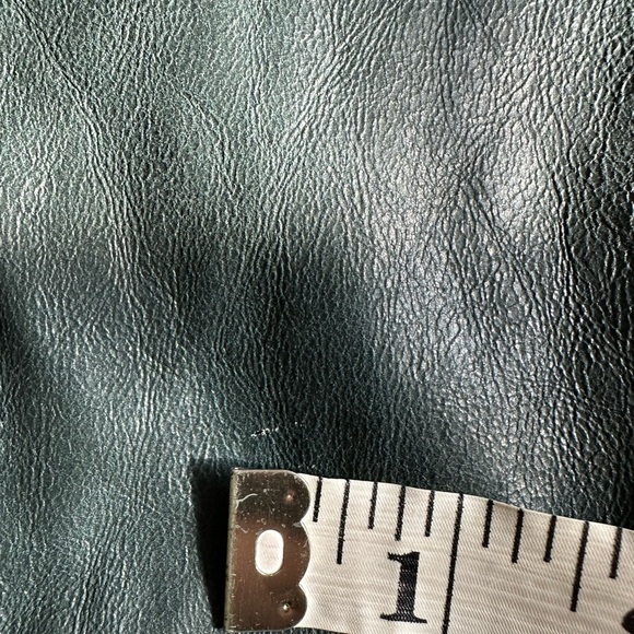 Theory Forest Green and Black Lambskin Leather Jacket EUC - Picture 11 of 14